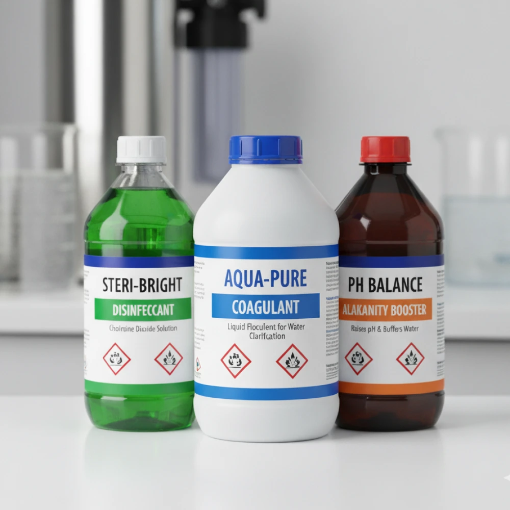 Water Treatment Chemicals for Industrial Use